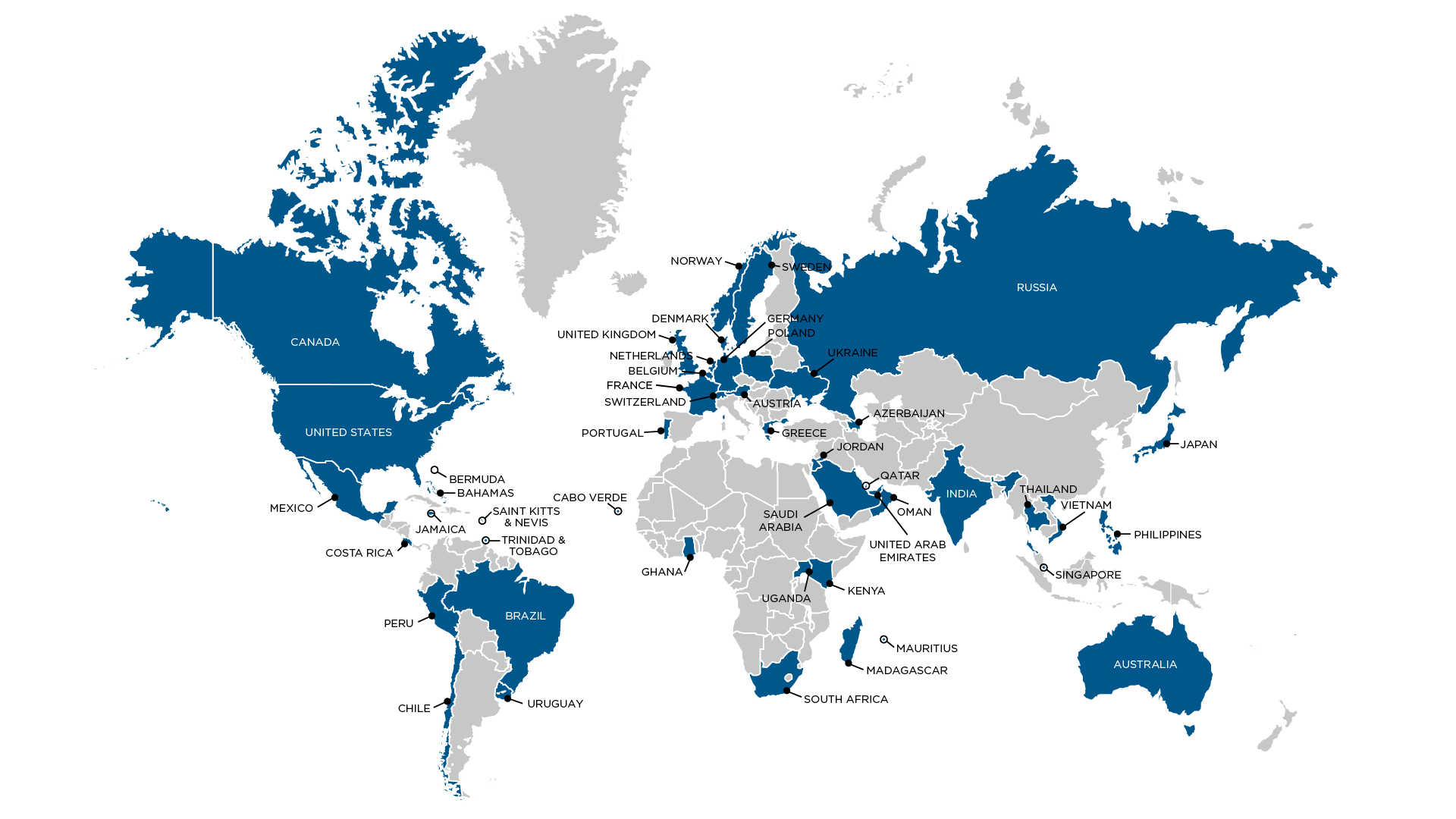 CPTM alumni can be found in 48 countries across the globe.